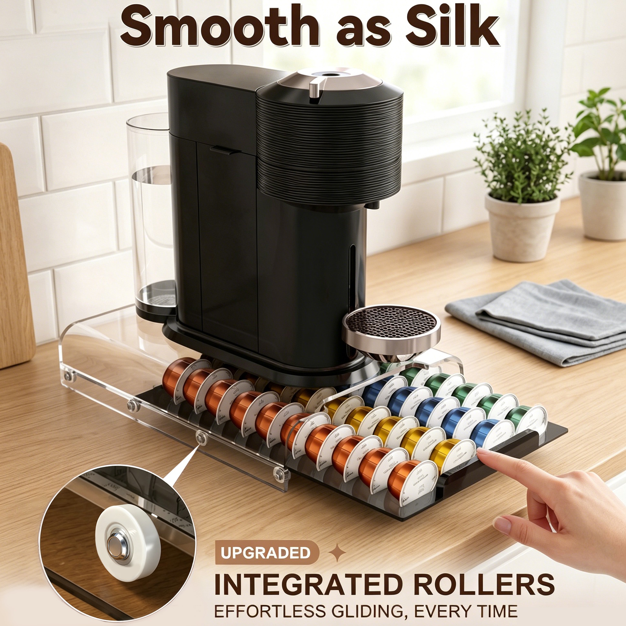Integrated rollers